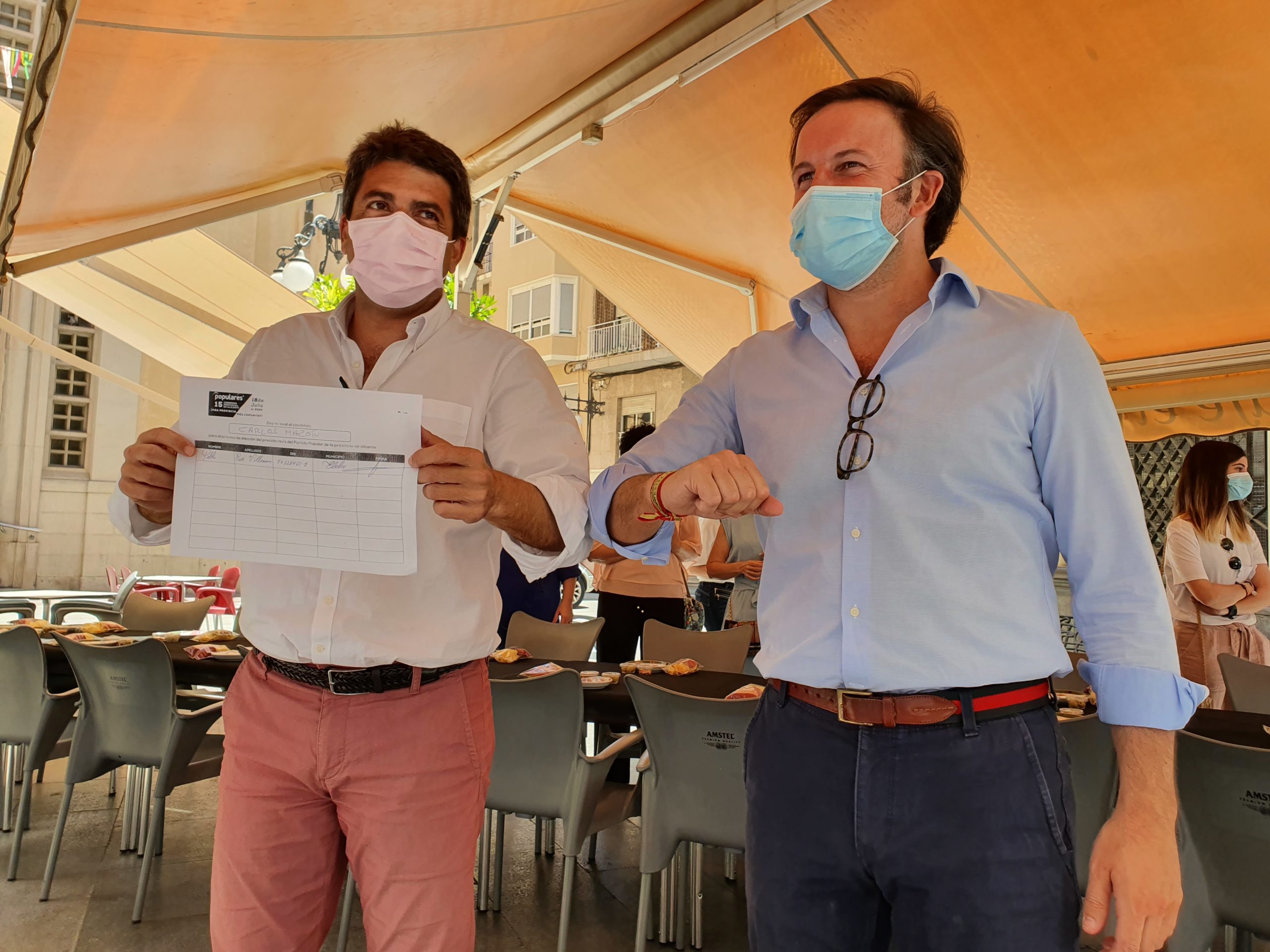 pablo ruz y carlos mazon